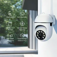 360pro Wireless 1080P HD Indoor/Outdoor WiFi Security Camer, Color Night Vision, 2-Way Audio, 360° Pan/Tilt/Zoom 4