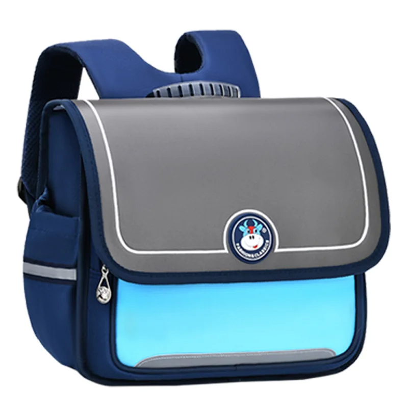New British Style Horizontal Children Large Capacity Primary School Bags Girl Boy Student Simple Backpacks for Teenagers Mochila