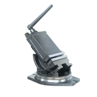 100MM Milling Machine Vise QHK100 Tilting Vice Swivel Base For Drilling Milling Machine 1