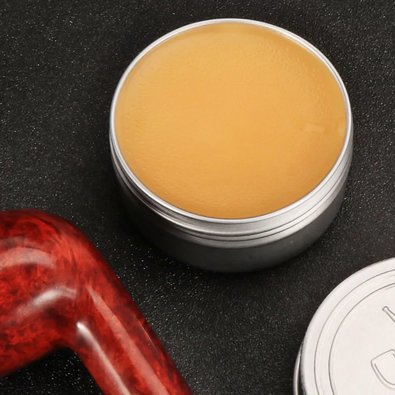 Carnauba Cleaning Ointment Wax for Pipe, Smoking Pipe Polish, Palm Pipe Making, Pipe Material, 50g 2
