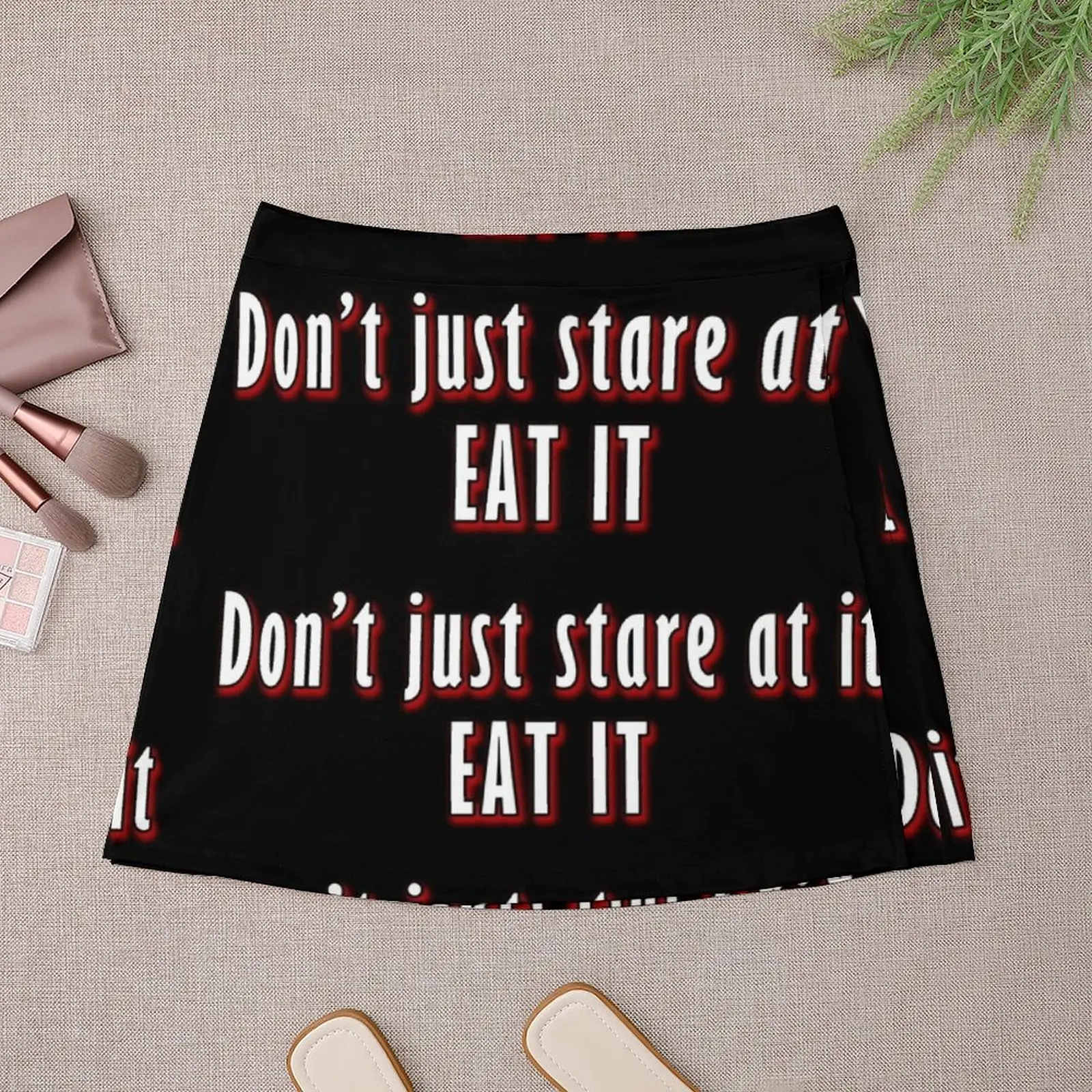 Dont just stare at it, eat it. Mini Skirt luxury evening dresses 2024 Skirt shorts summer dresses for women 2024