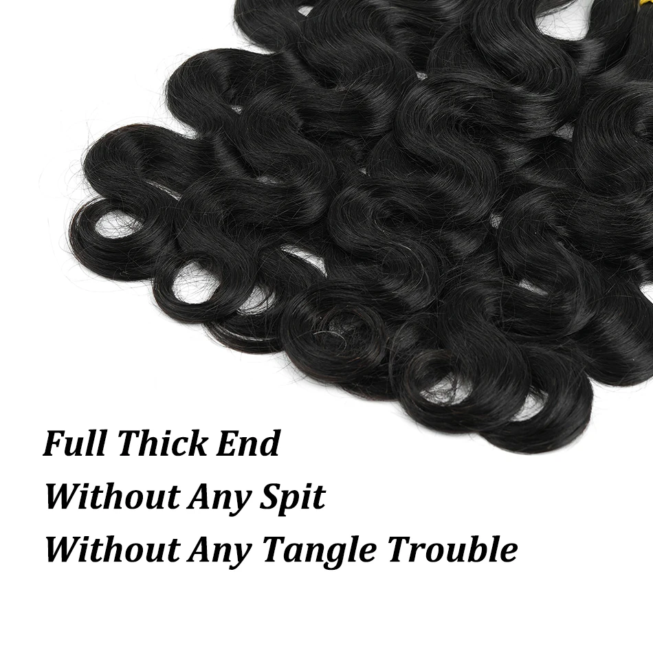 Bulk Hair Brazilian Virgin Body Wave Natural Black Color Unprocessed Brazilian Virgin Hair Body Wave Human Weave Pure Color
