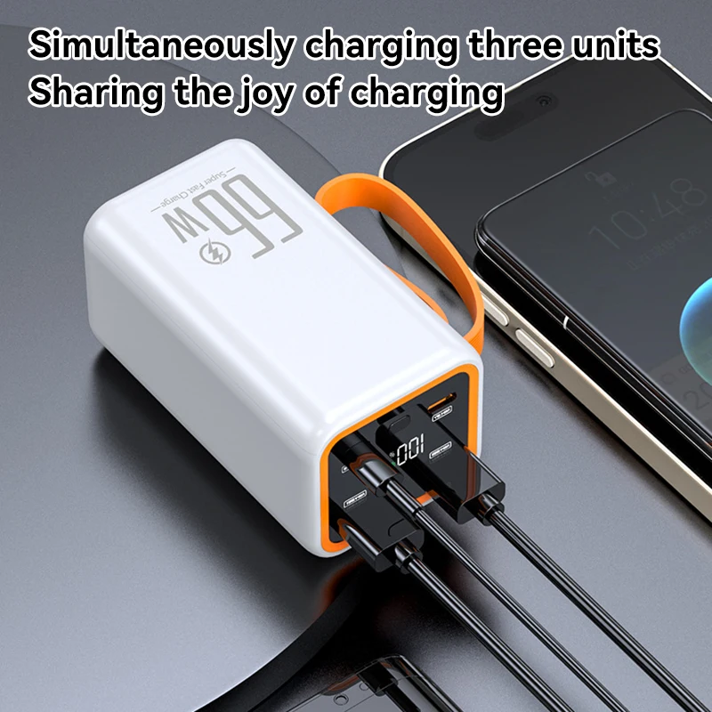 Xiaomi 50000mAh Portable Power Bank 66W USB Type C Super Fast Charging Large Capacity External Battery For iPhone Huawei Samsung 4