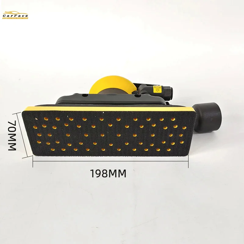 Mrika70*198mm Sandpaper Machine Rectangular Pneumatic Dry Grinder Automobile Spray Paint Putty Grinder