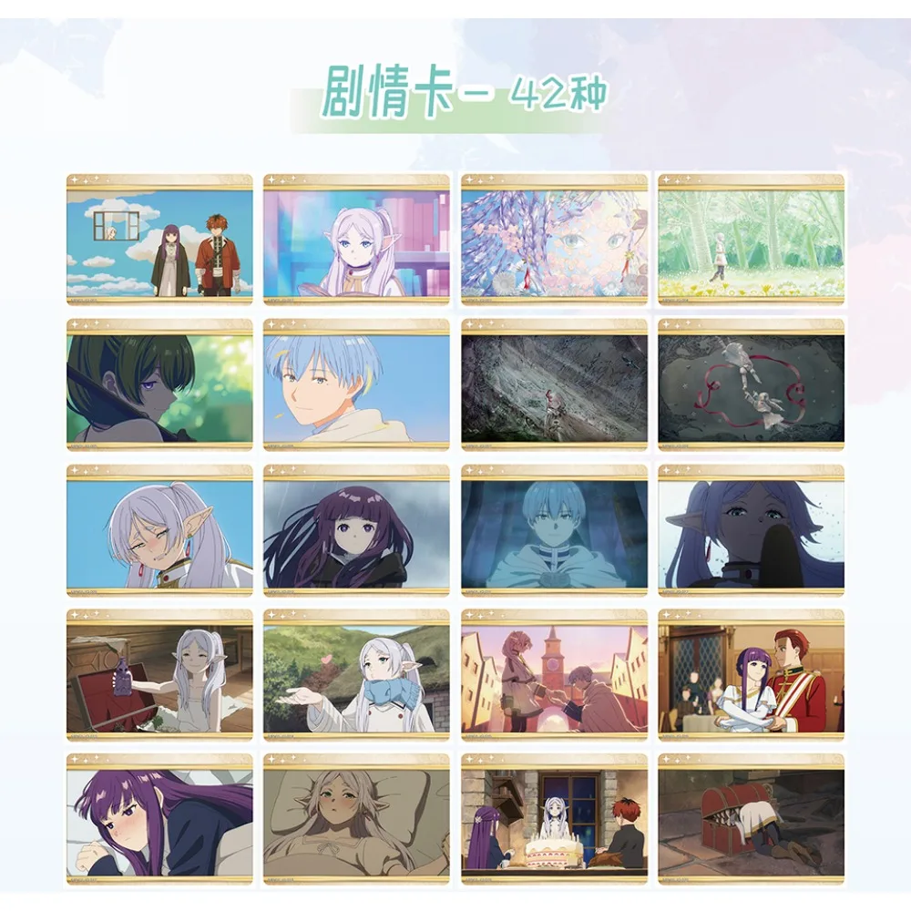 KAYOU Frieren: Beyond Journey's End Card Collection Popular Works Character Himmel Fern Anime Portrait Cards Children Hobby Gift game cards collectible cards anime cards anime trading cards