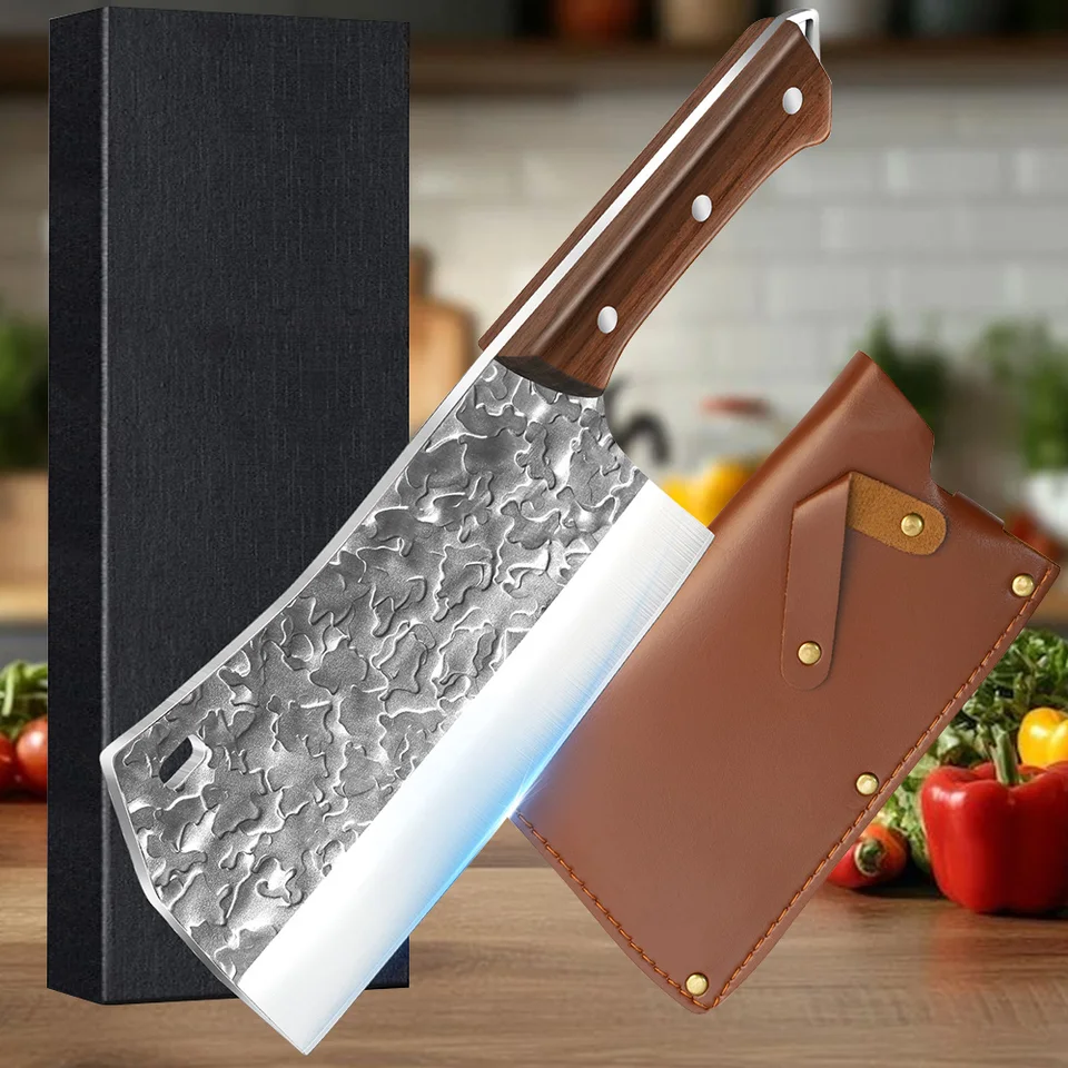 Handmade Forged Stainless Steel Chef Utility Knife