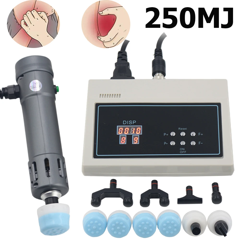 

2 in 1 Extracorporeal Shockwave Therapy Machine for Erectile Dysfunction ED Treatment Pain Relief Shock Wave Chiropractic Gun