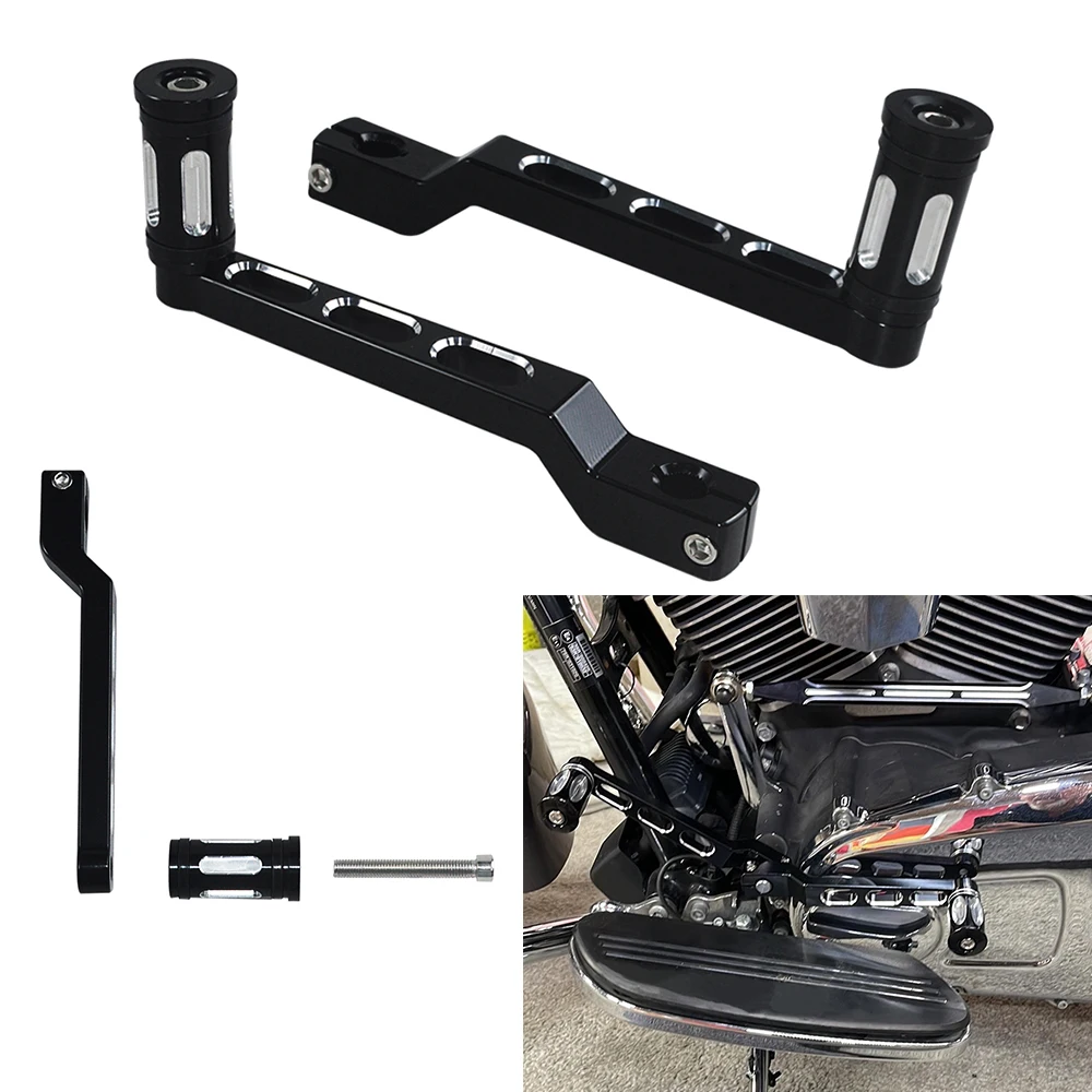 ハーレー1986 2017 fl softail 1988 2023用ヒールモーターサイクル