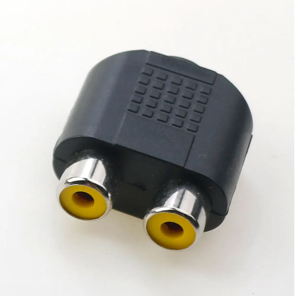 Adaptadores RCA A XLR (6 Piezas) - Hembra RCA A Macho/Hembra XLR, Plata, Aleación Zinc