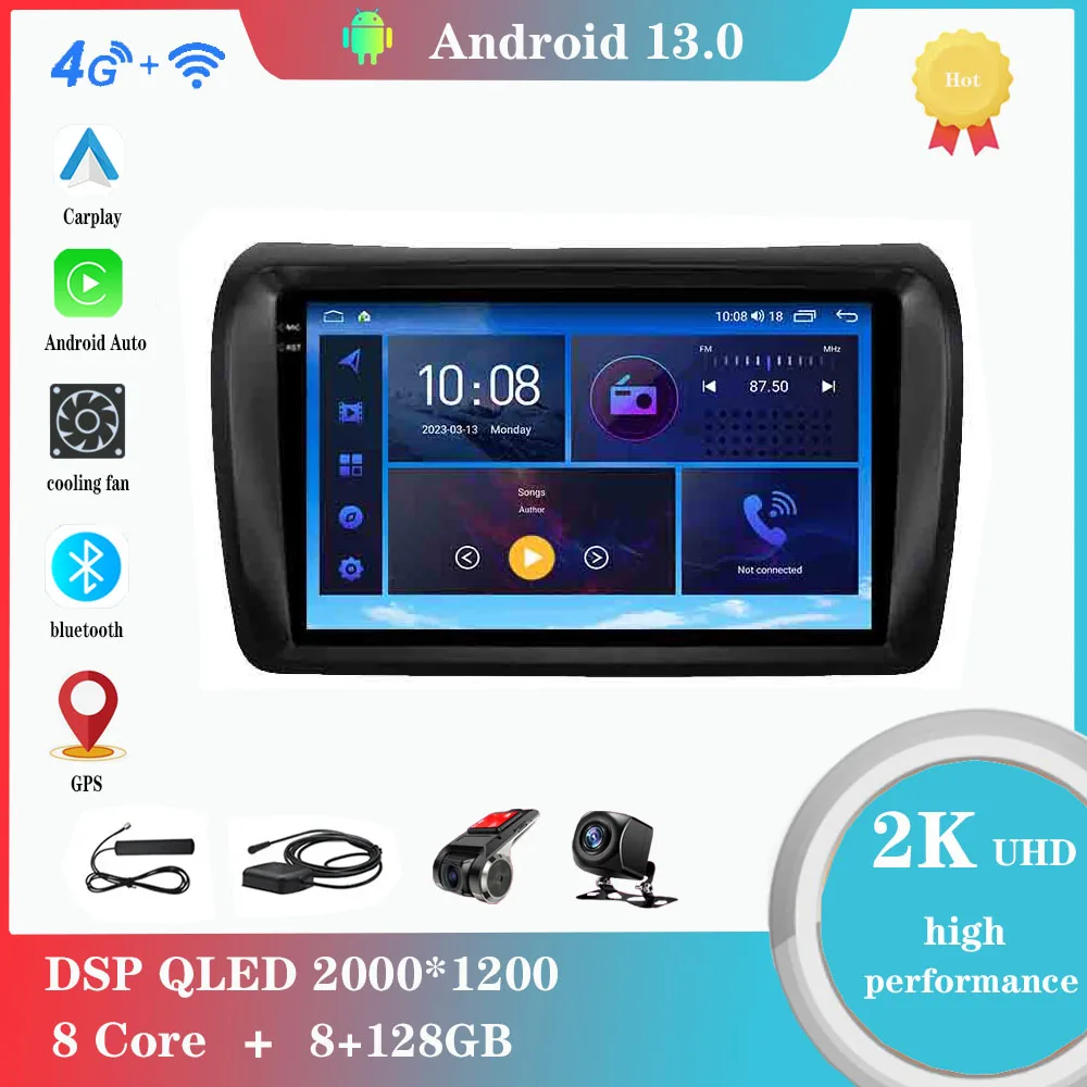 

Android 12.0 For Nissan NV350 2012-2017 Multimedia Player Auto Radio GPS Carplay Bluetooth 4G WiFi DSP