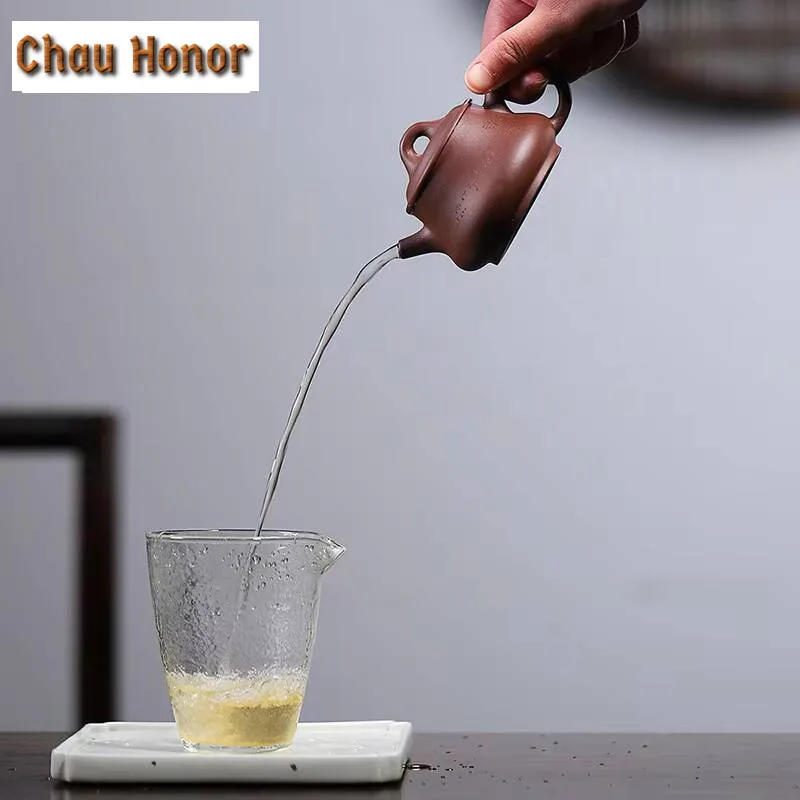 120ml Creativity Yixing Purple Clay Tea Pot Handmade Beauty Filter Teapot Authentic Purple Mud Kettle Chinese Zisha Tea Infuser