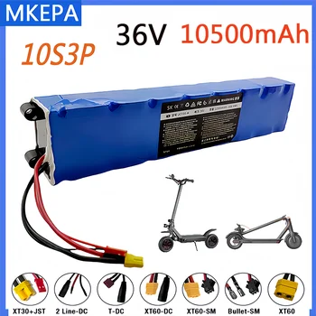 10S3P 36V 10500mAh 36V Electric Scooter Battery Pack 18650 lpega Lithium M365 Electric Scooter 36v Battery Scooter