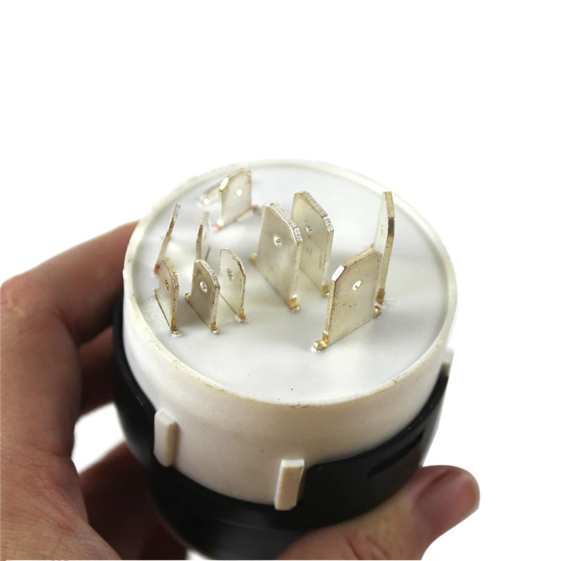 

For Jcb Jcb200 Jcb220 Car Tractor Trailer Excavator Spare Parts Ignition Switch W 2 Keys 701 80184 Preheat Start Switch 10 Pins