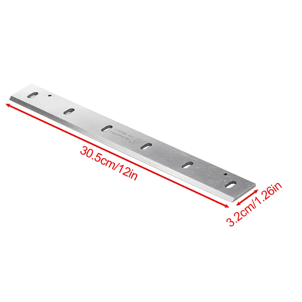 2Pcs 12" Planer Knife Blades 305x32x3mm High Speed Steel Blade Planer Thicknesser For Makita 2012 2012NB Woodwork Parts