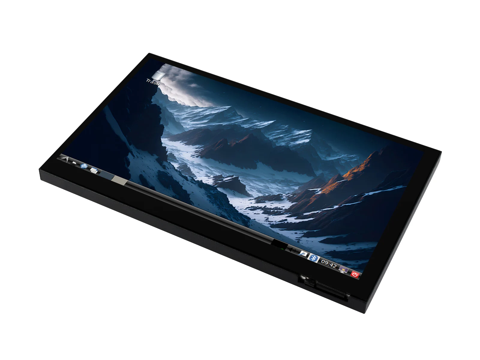 Waveshare Display touch capacitivo DSI da 7 pollici per Raspberry Pi, 1024×600, pannello IPS, 5 punti, supporta la regolazione della retroilluminazione - immagine 4