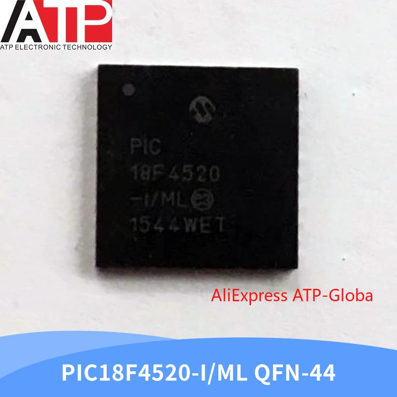 

1-10pcs PIC18F4520-I/ML Package QFN44 PIC18F4520 Microcontroller Microcontroller IC Chip Brand New Original