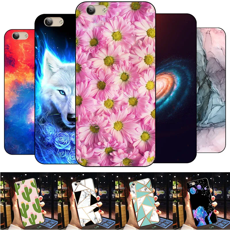 Per Vivo 1609 1601 1719 1713 1612 Silicone Soft Tpu Wolf Lion Funda Custodie Per Vivo 1719 Custodie Antiurto Coque Para