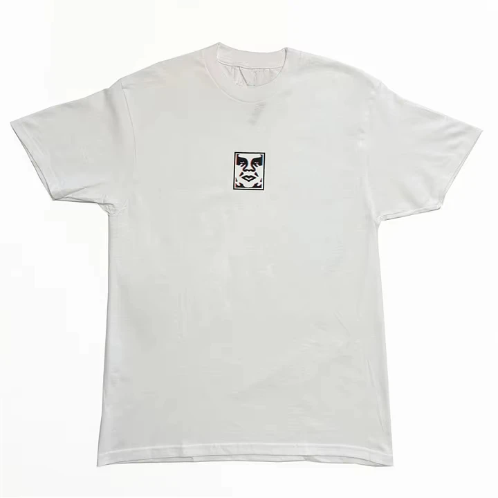 Men's and Women's Heavy Pure Cotton Letters Summer Couple's Half-sleeved Comfortable Pure Cotton Luxury Short-sleeved T-shirt