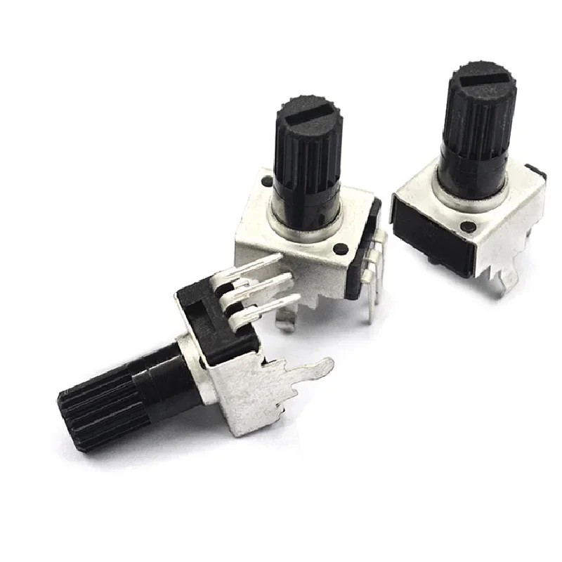 20PCS Adjustable Resistance Potentiometer RV09 1K-100K 102-503 Vertical 12.5mm Handle Length adjustable resistor
