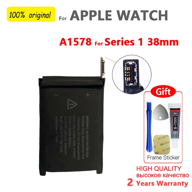 Vervangende Batterij Voor Apple Watch Serie Se 1 2 3 4 5 6 7 8 Bateria Iwatch S1 S2 S3 Gps Lte
