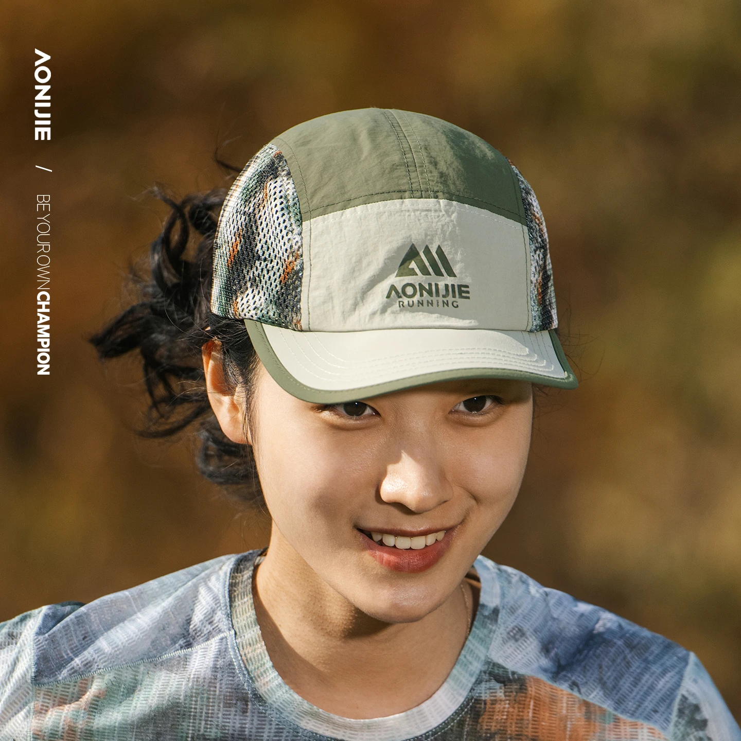 AONIJIE 야외 러닝 캡, 자외선 차단 야구 모자, 통기성 햇빛 가리개, 마라톤, 헬스장용, 속건성
