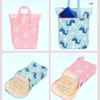 Baby Diaper Storage Bag Out Portable Diaper Bag Baby Clothes Diaper Diaper Bag Home Organization and Storage  Under Bed Storage 1
