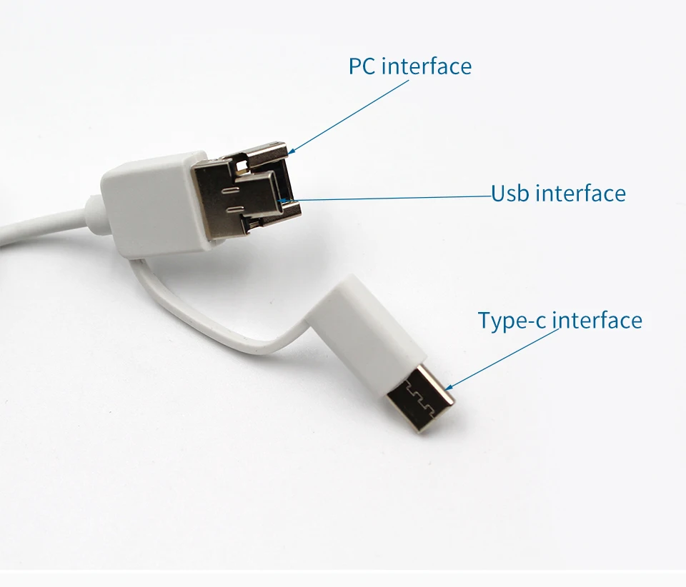 3in 1, USB, Sem Fio, WiFi, Detecção
