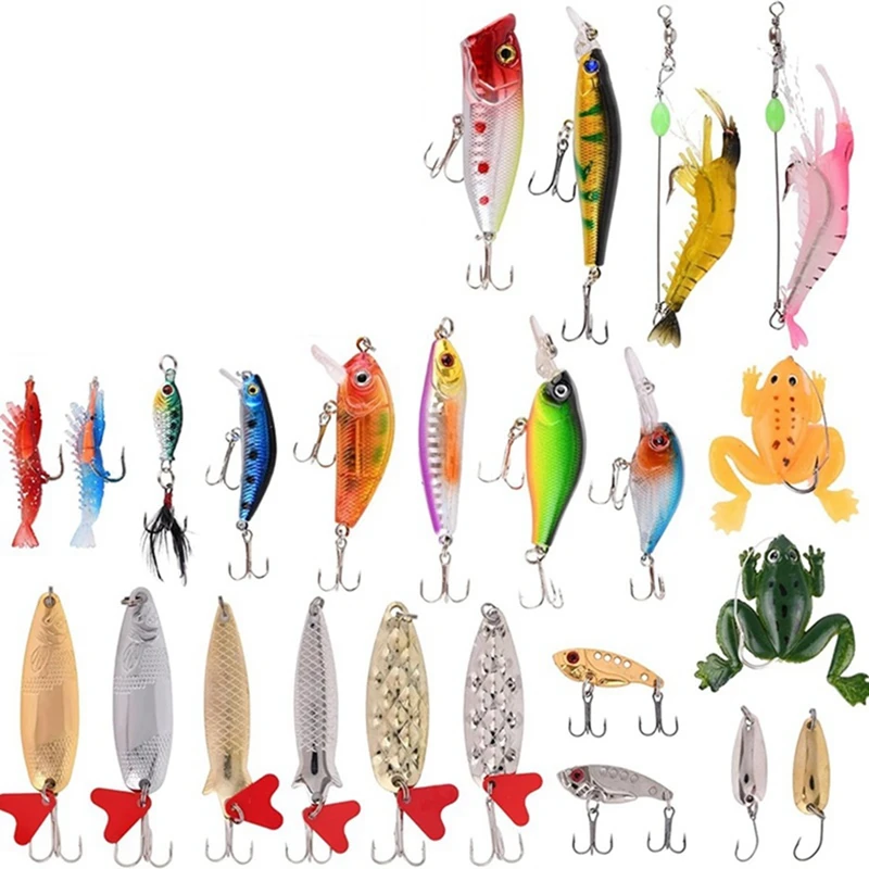 

Advent Calendar Fish Christmas Countdown Set - 24 Days Fishing Kit For Fisher Adult Men Teen Boys