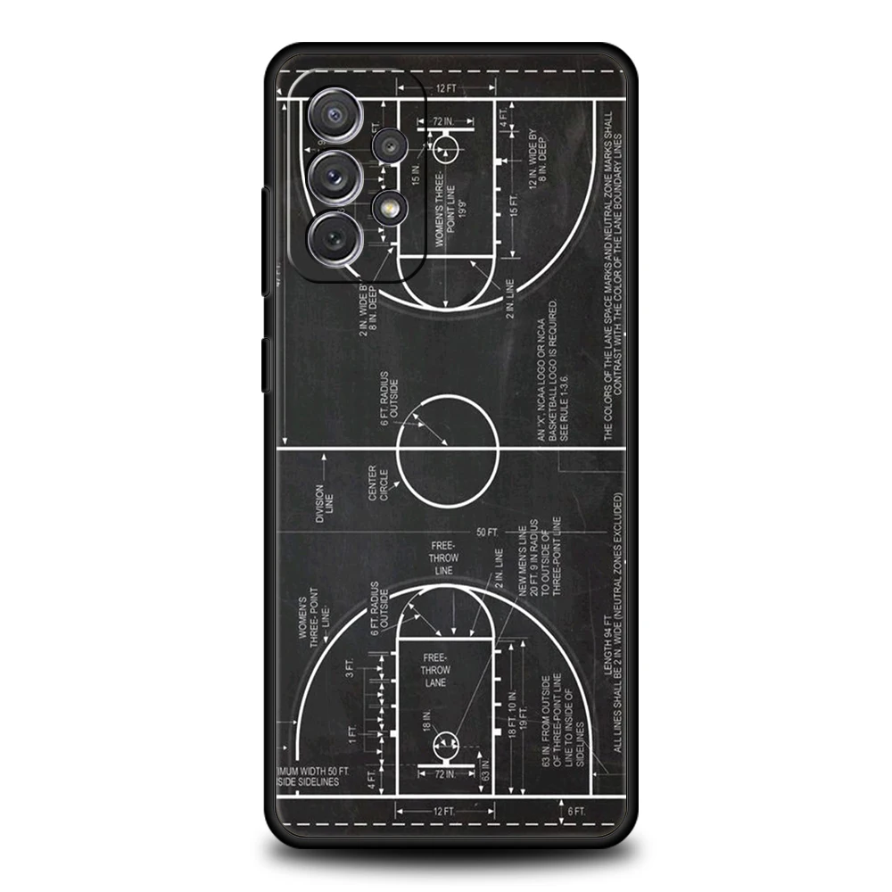 Basketball Basket Sports Soft Shell Phone Case
