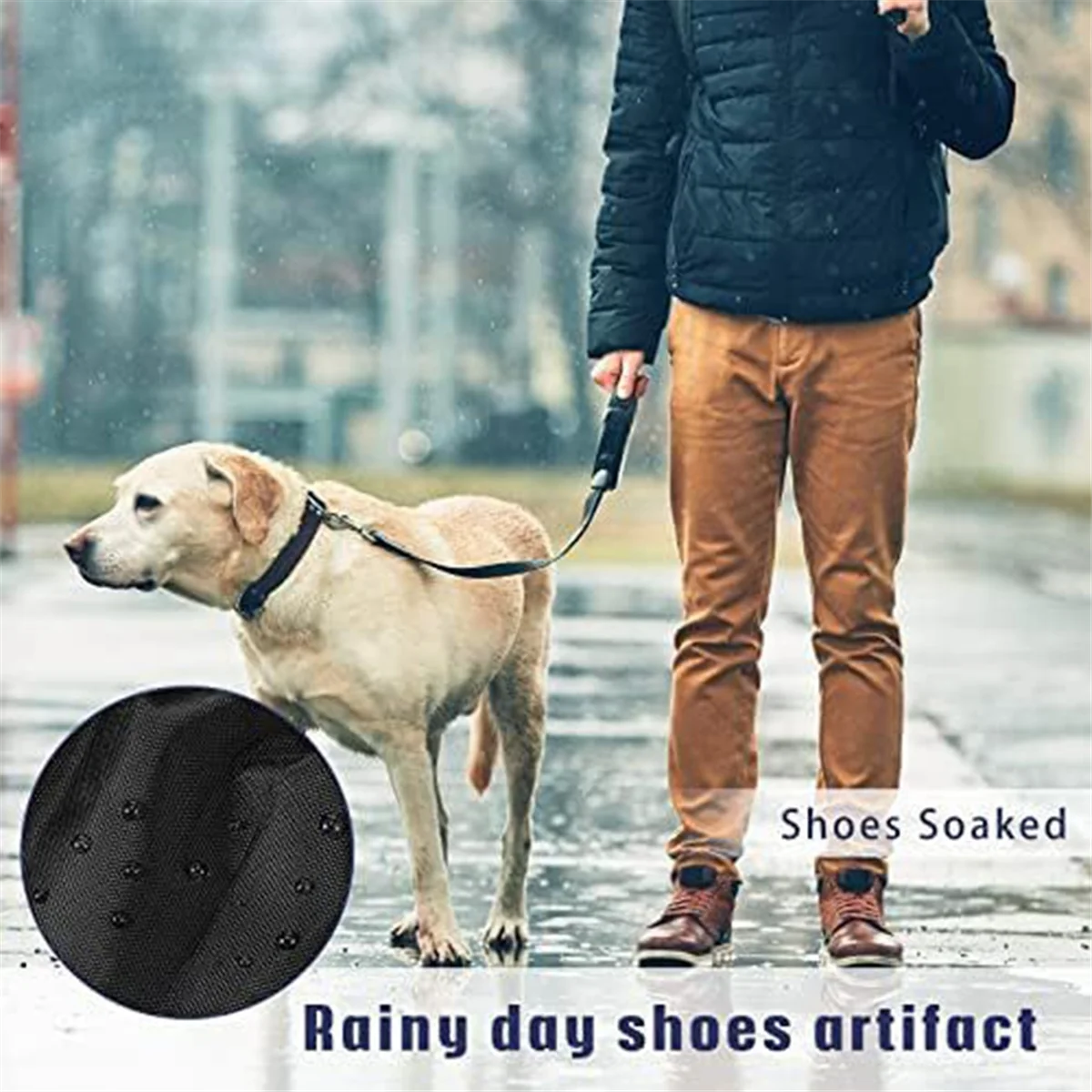SEMOIC 2 Pcs Air Cam Walking Boot Covers,Fracture Cast Boots Shoe Covers for Broken Foot Ankle Recovery with Waterproof