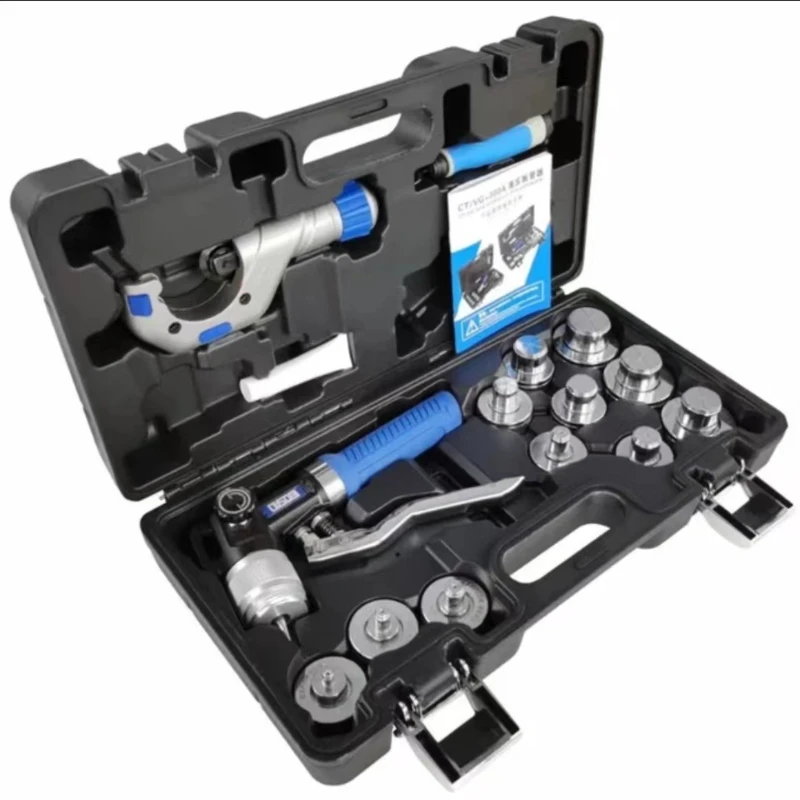 Hydraulic Expander HVAC Hydraulic SWAGING Tool Kit For Copper Tubing Expanding Copper Tube Expander Tool 3/8 to 1-5/8