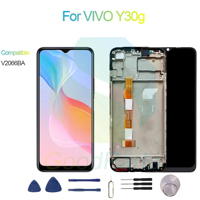 

For VIVO Y30g Screen Display Replacement 1600*720 V2066BA For VIVO Y30g LCD Touch Digitizer