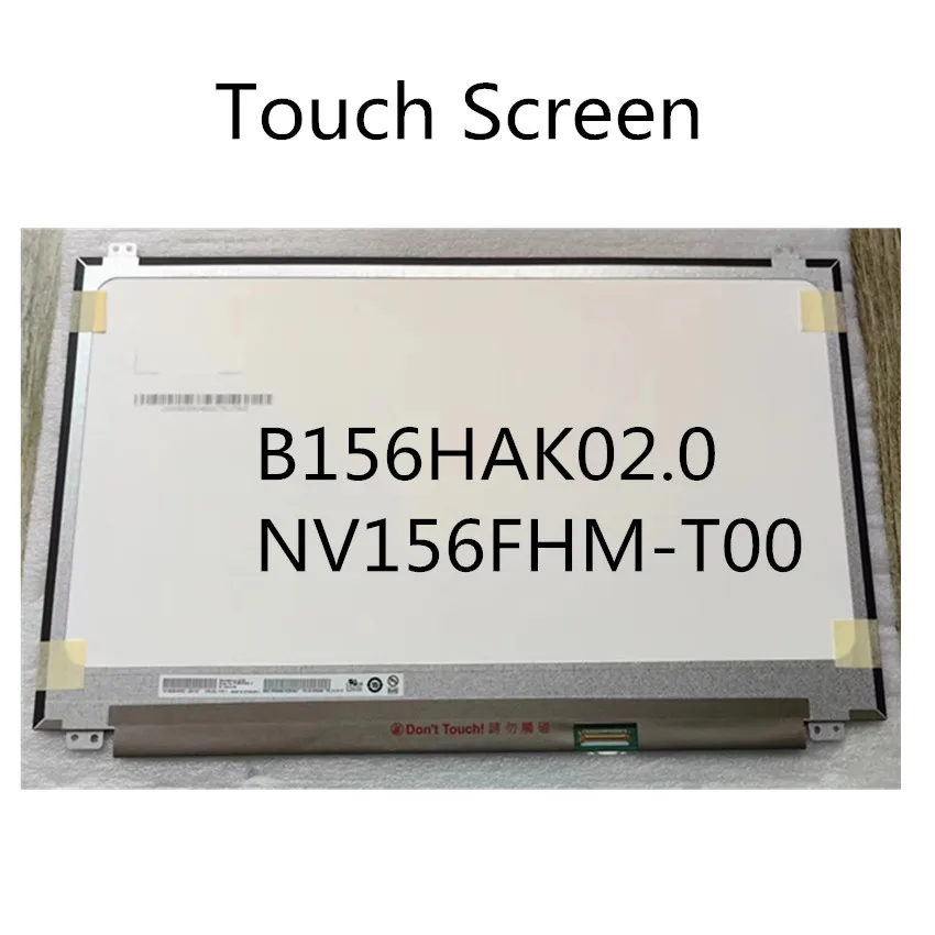 

B156HAK02.0 NV156FHM-T00 15.6 '' Slim LED SCREEN for Lenovo Thinkpad T570 T580 P52S P51S Laptop Touch Screen LCD Display Panel