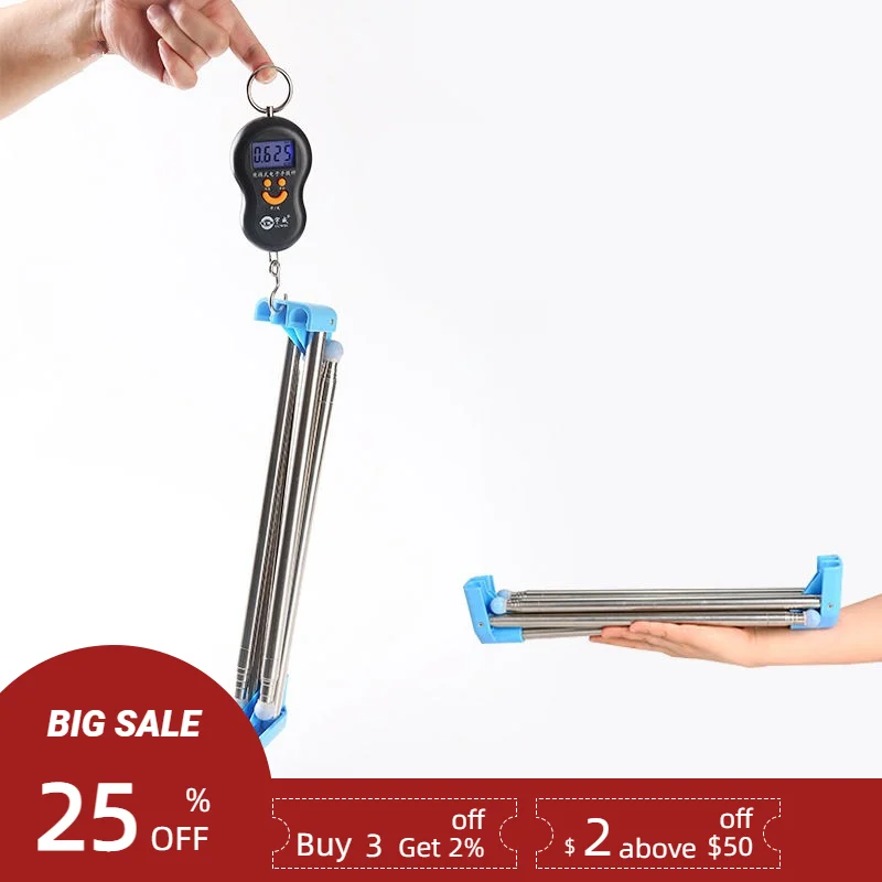 

Portable Garment Rack Extra Compact and Lightweight, Foldable Mini Drying Clothe Rack for Travel, Camping, Laundry, Dance, Indoo