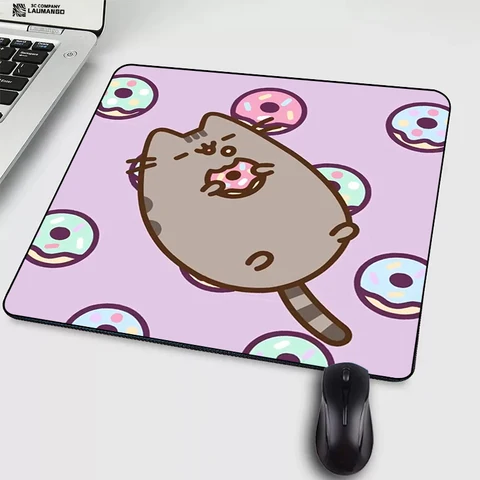 Cat Cartoon Mouse Pad Anime Mausepad PC Gamer Cabinet Tapis De Souris Varmilo Keyboard Gaming Accessories Laptop Mousepad