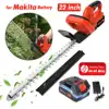 21V Cordless Hedge Trimmer 22 Inch Electric Hedge Trimmer with 3.0Ah Battery & Charger with Dual Action Blade 3/5" Cut Capacity 1