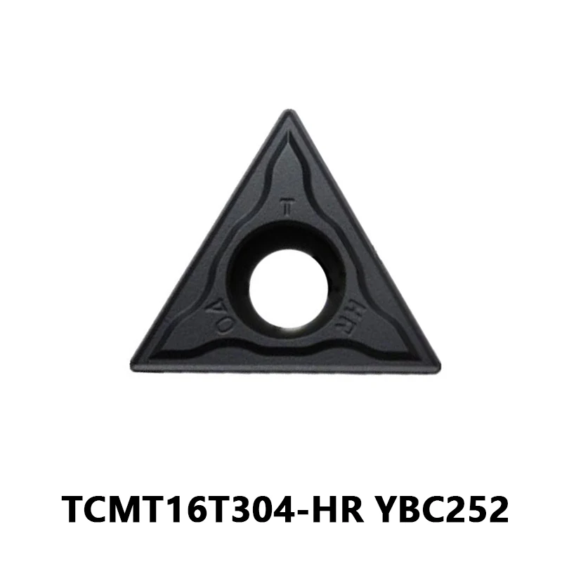 Tcmt16T304 Tcmt16T304-Hr Ybc252 Per Inserti Per Tornitura In Acciaio Cnc Tornitura Interna Fresa Per Alesatura Tcmt 16 T304