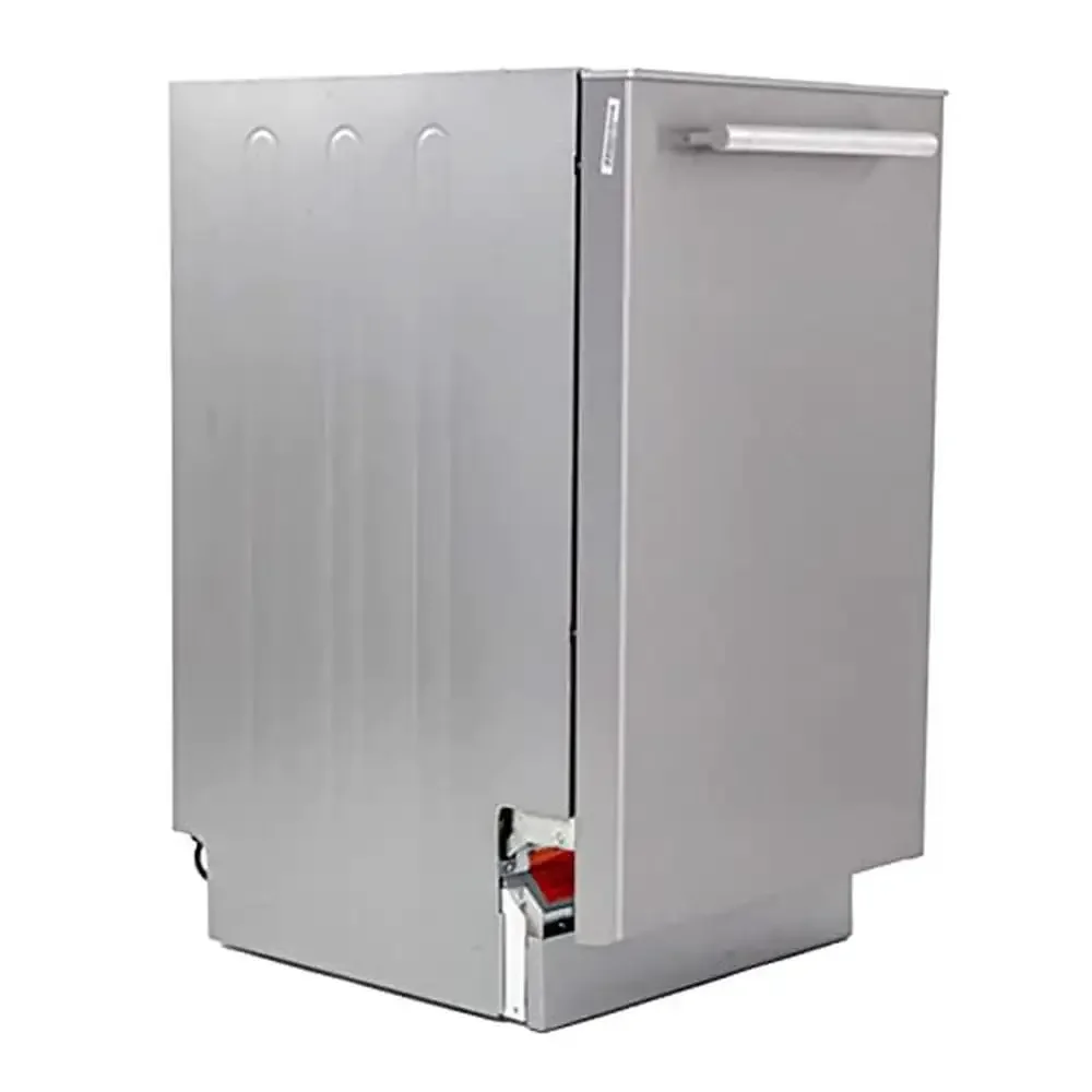 18-Inch Built-In Stainless Steel Dishwasher 3 Wash Options 6 Automatic Cycles Silent Operation Compact Design Mini Dishwasher 2
