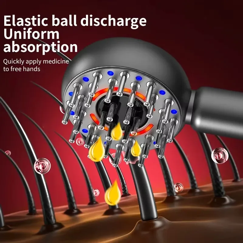 Scalp Massaging BrushShiatsu Hair Scalp Massager Electric Massager for Scalp & Hair Handheld Portable Massager Deep Muscle Relax