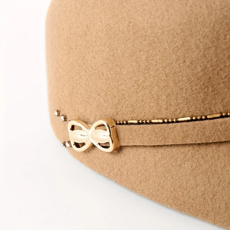 Wool Duck Tongue Hat Children's Autumn/Winter New Retro Newspaper Children's Hat Winter Fashion Wool Trendy Felt