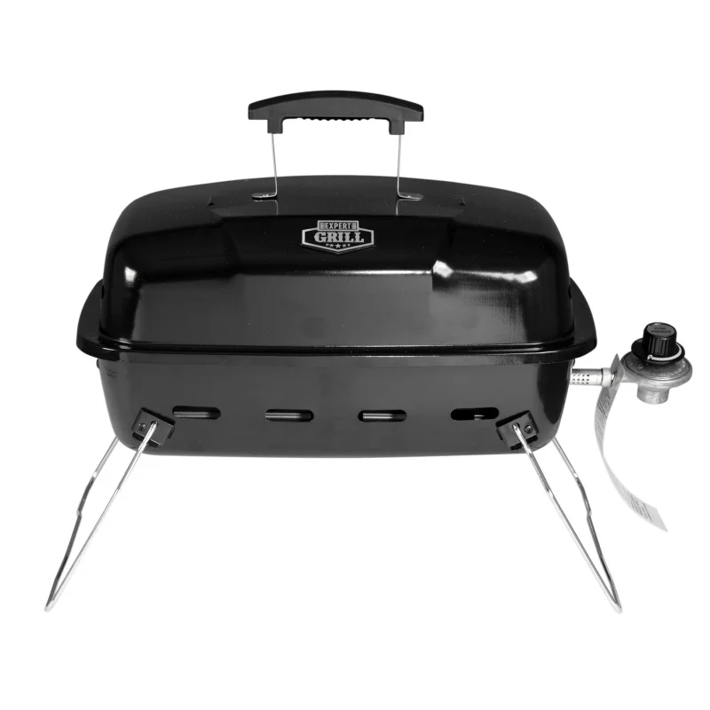 

Expert Grill 17.5" 10,000 BTU 1 Burner Portable Propane Gas Grill, Black