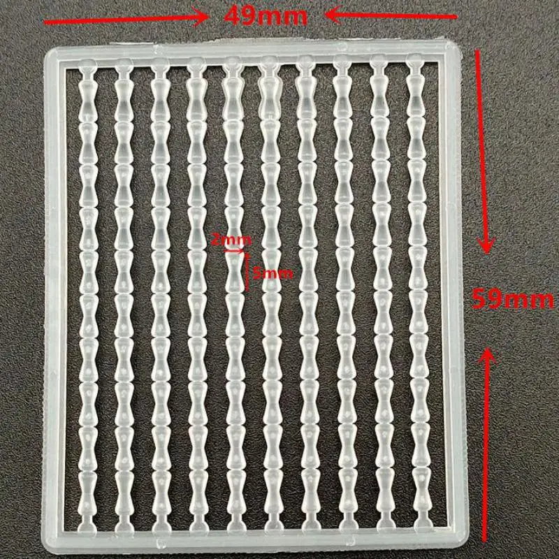 Stoppers carp fishing 1000 pièces - Arrêts boilie en forme de haltère pour montages hair rigs précis