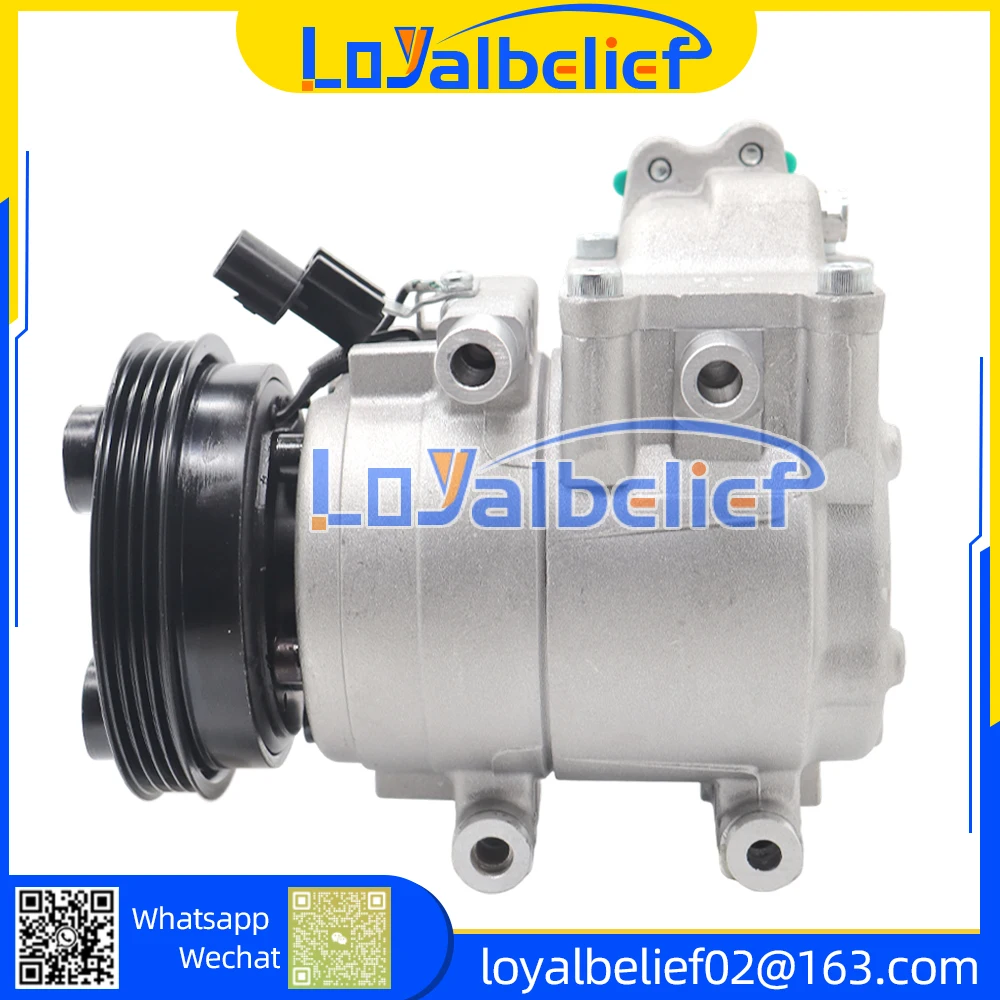 2001-2005년형 현대 엑센트 L4 1.6L HS15용 AC 컴프레서 및 클러치 (97701-25100, 97504-1C100, 97701-22003, 9770125100, 9770122003)