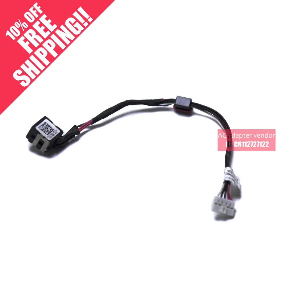 

New Replace FOR DELL Inspiron 3521 2521 5537 DC power connector head cord