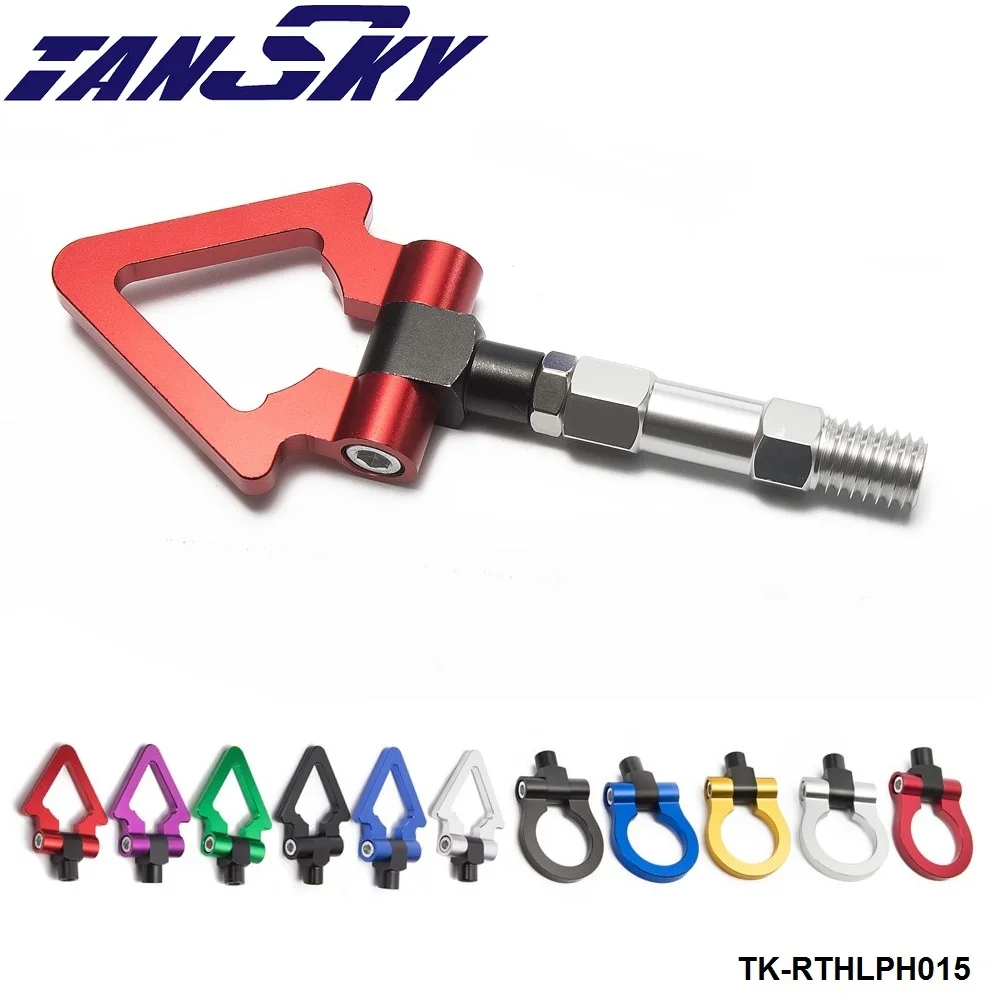 Car Eudm Model Trailer Hook Ring Eye Tow Towing Front Rear Aluminum For