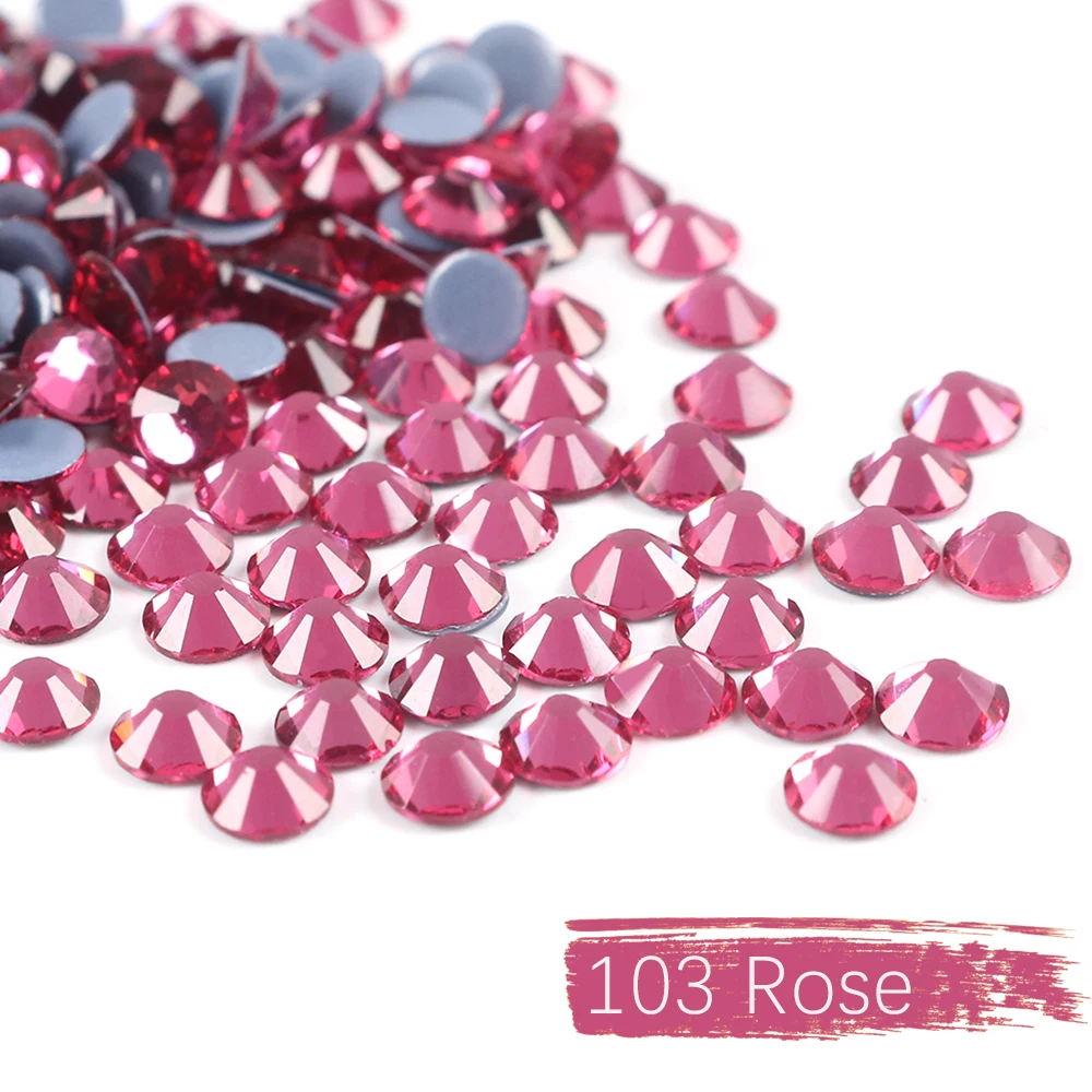 Sparkling Crystal Glass Rhinestones for Clothing and Garment Decoration