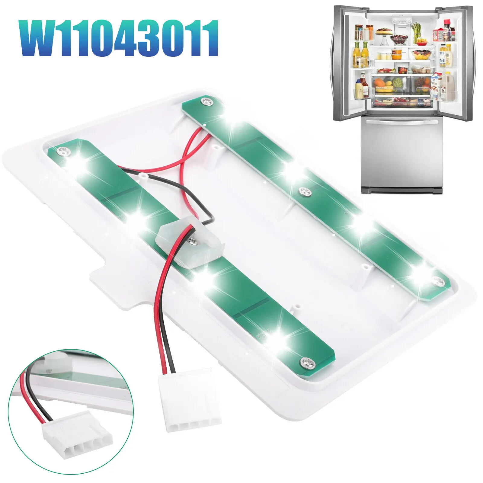 Tm W10866538 W11043011 Sostituzione Del Modulo Luce Led Frigorifero Per Whirlpool Kenmore Maytag Amana Iphone Ap6047972,Ps12070396