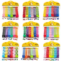 12PCS Wholesale With Bell Collars Delicate Safety Casual Nylon Dog Collar Neck Strap Fashion Adjustable Bell Pet Cat Dog Collars 2