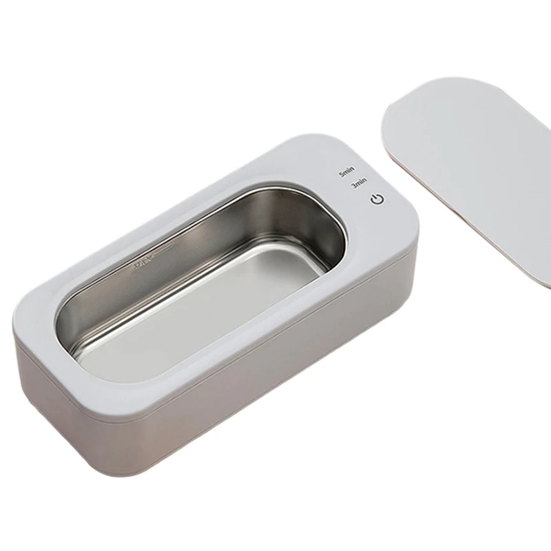 Pulitore Ad Ultrasuoni Da 350Ml Macchina Per La Pulizia Sonica Vibratore Da Bagno Ad Ultrasuoni Strumento Per La Pulizia Degli Ultrasuoni Spina Europe