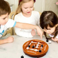 2 Player Fast Strategy 4 In A Row Game Educational Orbit Logic Board Game Family Gathering Toys Thinking Fun Party Game 2